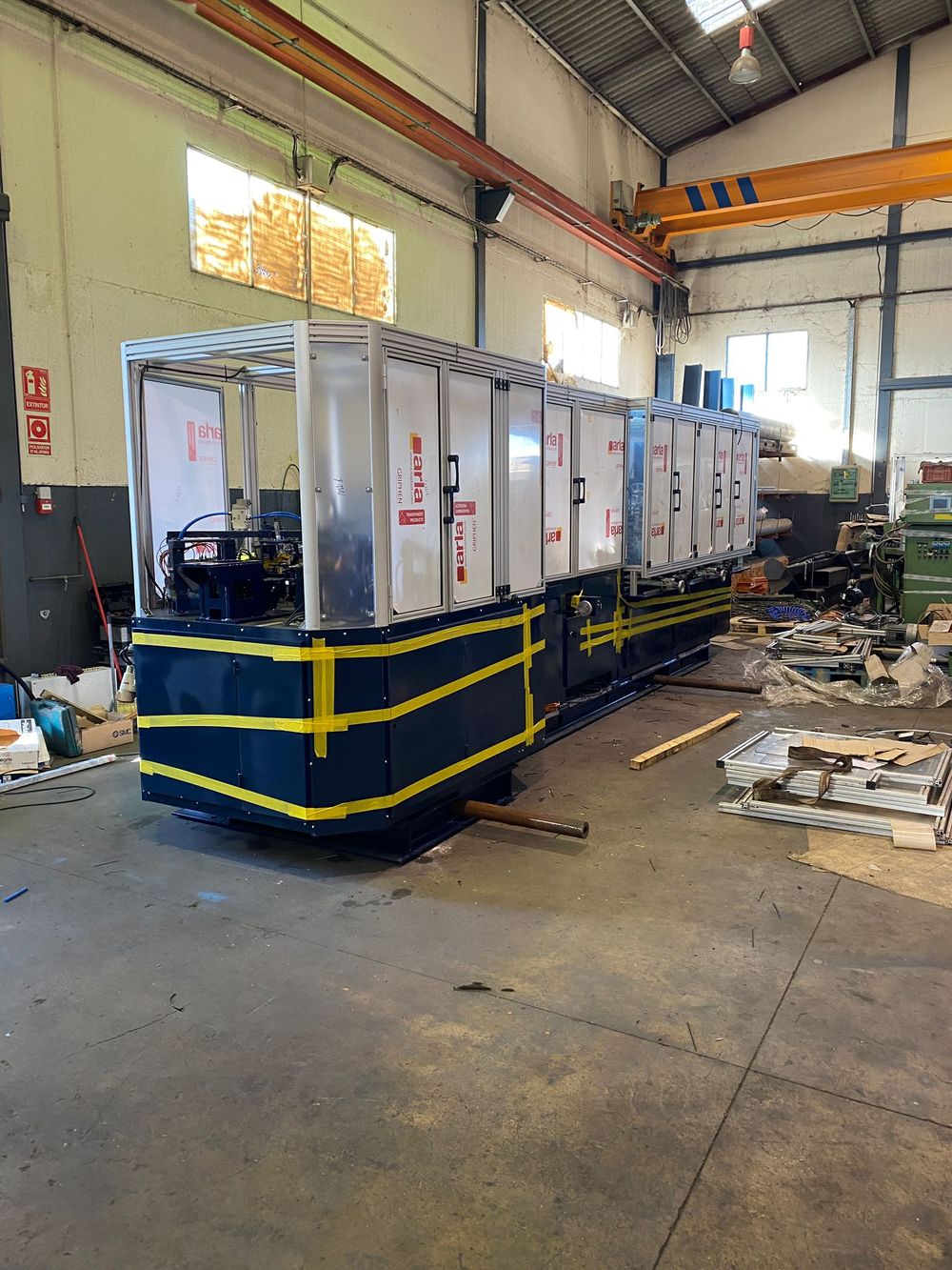 Transporte de la máquina, foto 1